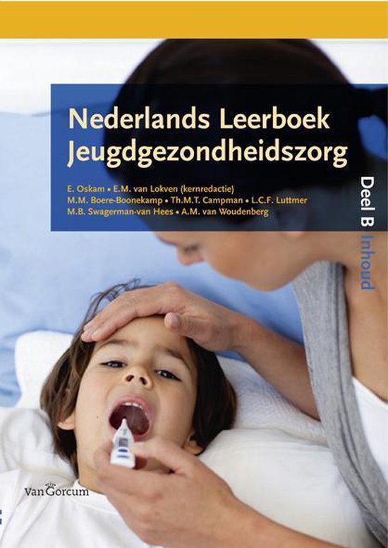Nederlands leerboek jeugdgezondheidszorg Deel B - cover