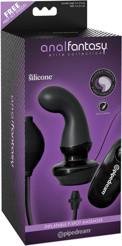 Pipedream Anal Fantasy Collection P Spot Tickler Prostate Vibrator 4.75 Inch main image 1