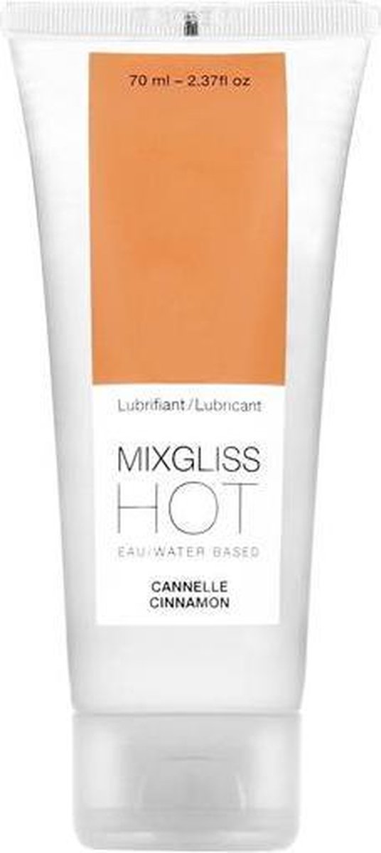 MIXGLISS - HEAT EFFECT LUBRICANT CINNAMON FLAVOR 70ML