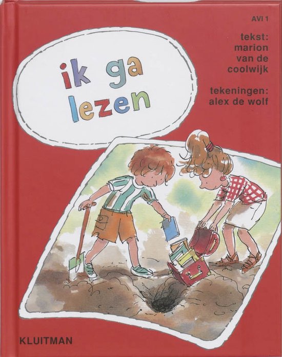 Cover van het boek 'Lezen is leuk / 1 ik ga lezen' van Marion van de Coolwijk