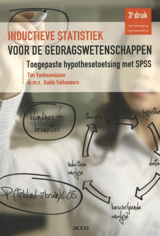 Inductieve statistiek voor de gedragswetenschappen