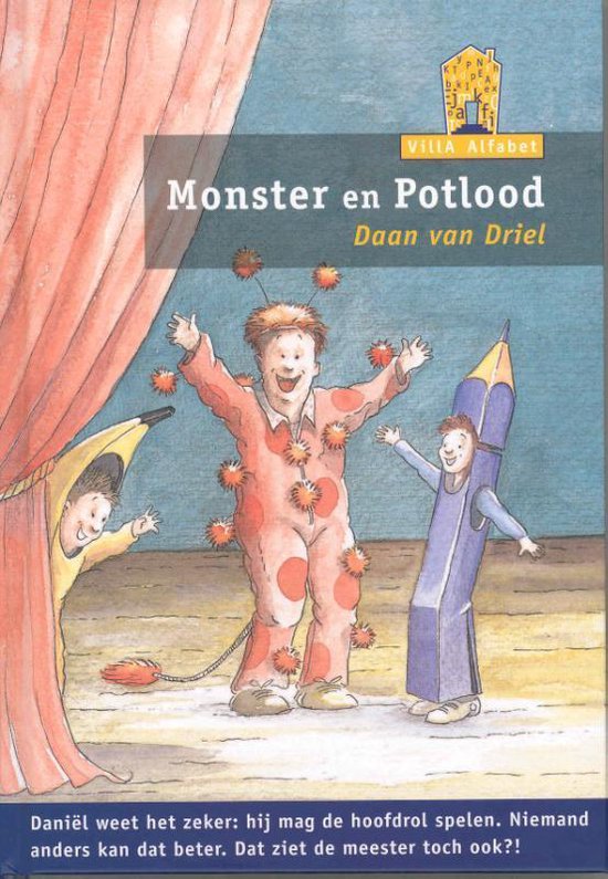 Cover van het boek 'Monster en potlood'