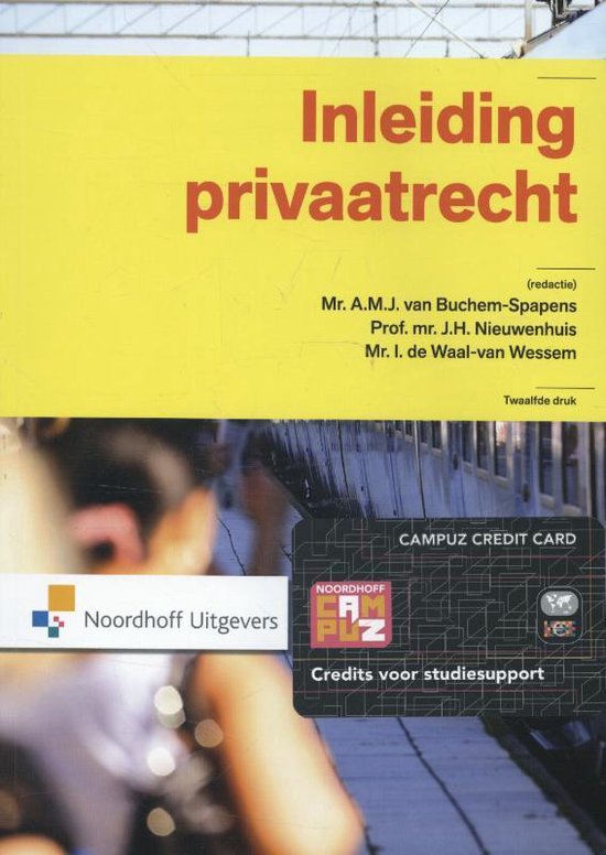 Inleiding privaatrecht - Mr.A.M.J. van Buchem-Spapens