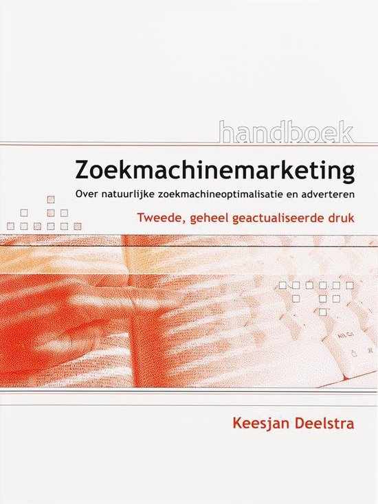Cover van het boek 'Handboek zoekmachinemarketing'