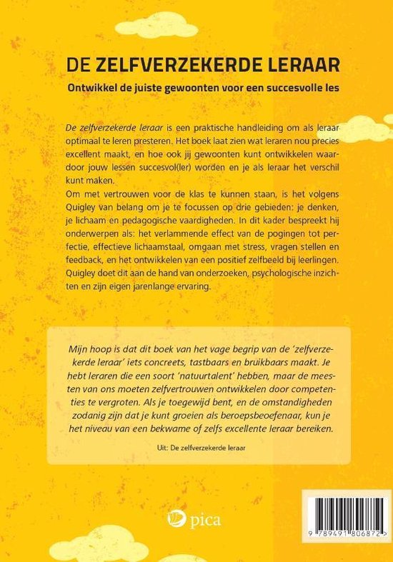 De zelfverzekerde leraar