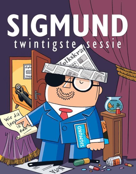Cover van het boek 'Sigmund twintigste sessie' van P. de Wit