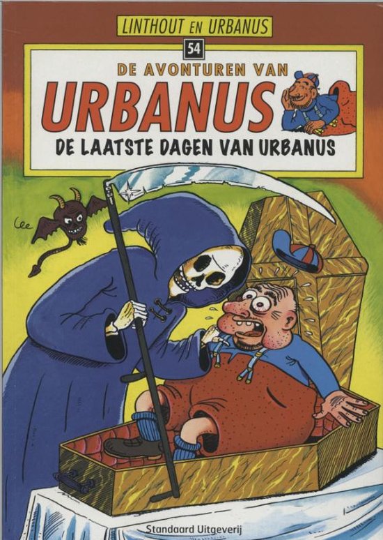 Cover van het boek 'De laatste dagen van Urbanus' van W. Linthout en  Urbanus