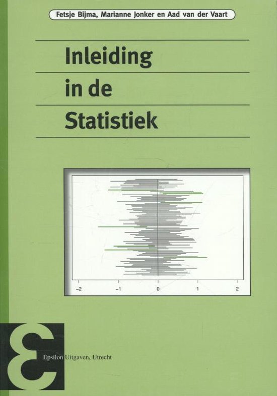 Epsilon uitgaven 76 -   Inleiding in de statistiek - cover