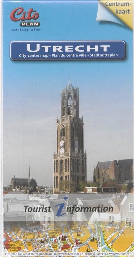 Cover van het boek 'Citoplan centrumpkaart Utrecht' van  Nvt