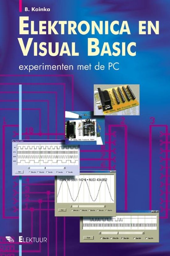 Cover van het boek 'Elektronica en Visual Basic' van B. Kainka