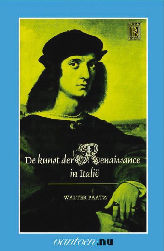 Cover van het boek 'kunst der Renaissance in Italië' van W. Paatz