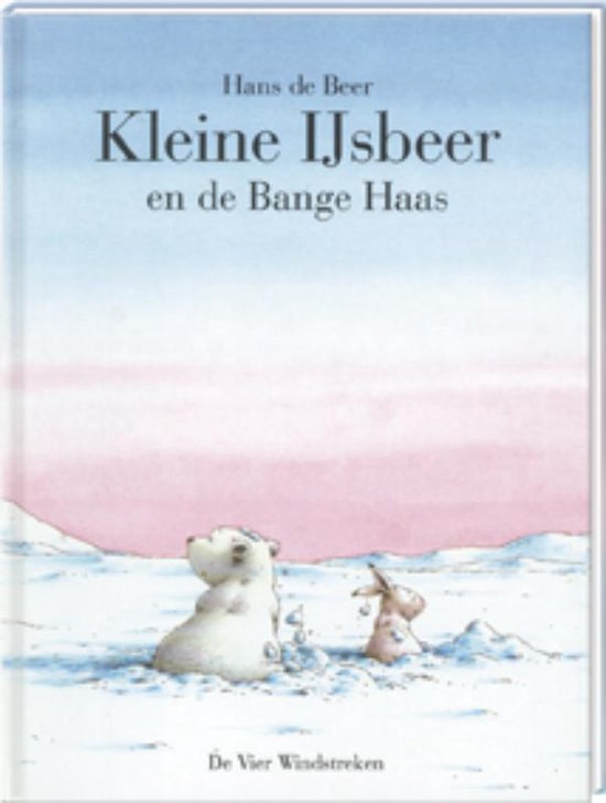 Cover van het boek 'Kleine IJsbeer en de Bange Haas' van Hans de Beer