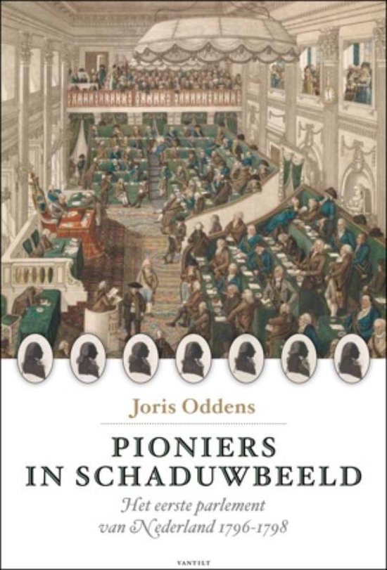 Cover van het boek 'Pioniers in schaduwbeeld' van Joris Oddens