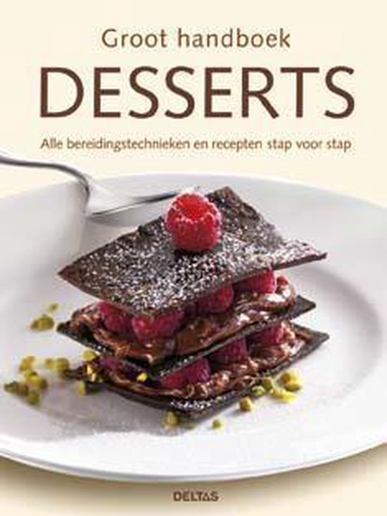 Cover van het boek 'Groot handboek desserts'