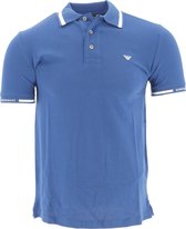 Emporio Armani Polo Blauw  Heren maat S