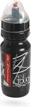 bidon met stofkap 600 ml zwart