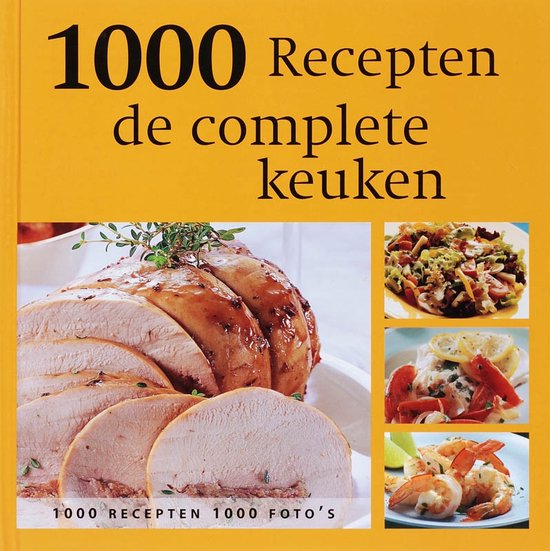 Cover van het boek 'Complete keuken 1000 recepten' van S. Mercier