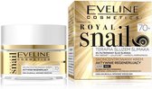 Eveline - Royal Snail 70+ Snail Slime Therapy Concentrated Cream Actively Regenerating For Day And Night 50Ml