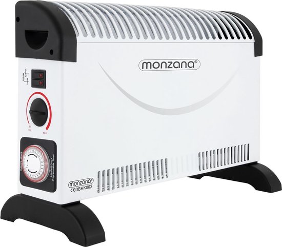 ICQN 2300 W vrijstaande kachel | 4 verwarmingsniveaus met afstandsbediening | Carbon infraroodstraler voor binnen en buiten | Terrasverwarmer | Digitaal beeld
