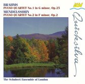 Brahms, Mendelssohn: Piano Quartets / Schubert Ensemble