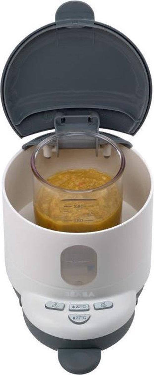 Béaba Babyvoeding & Flessenverwarmer Bib'Expresso Wit - Grijs