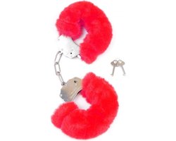 Handboeien - Fetish Boss Series- Furry Cuffs Rood