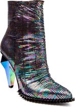 Irregular Choice Quartz Order Diamond Laarzen Zwart