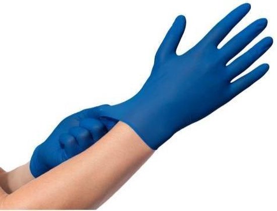 Comforties Latex Handschoenen Blauw 100 Stuks