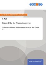 Bittere Pille für Pharmakonzerne