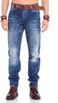 Cipo & Baxx Jeanshose mit Gürtel