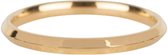 Ring Basic Hooked Gold Steel