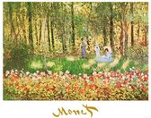 Claude Monet - La famille d'artiste Kunstdruk 70x50cm