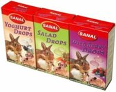 Sanal Knaagdier 3-Pack Drops Yogurt/Salad/Wild Berry 3x45 gr