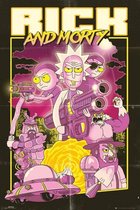 GBeye Rick and Morty Action Movie  Poster - 61x91,5cm