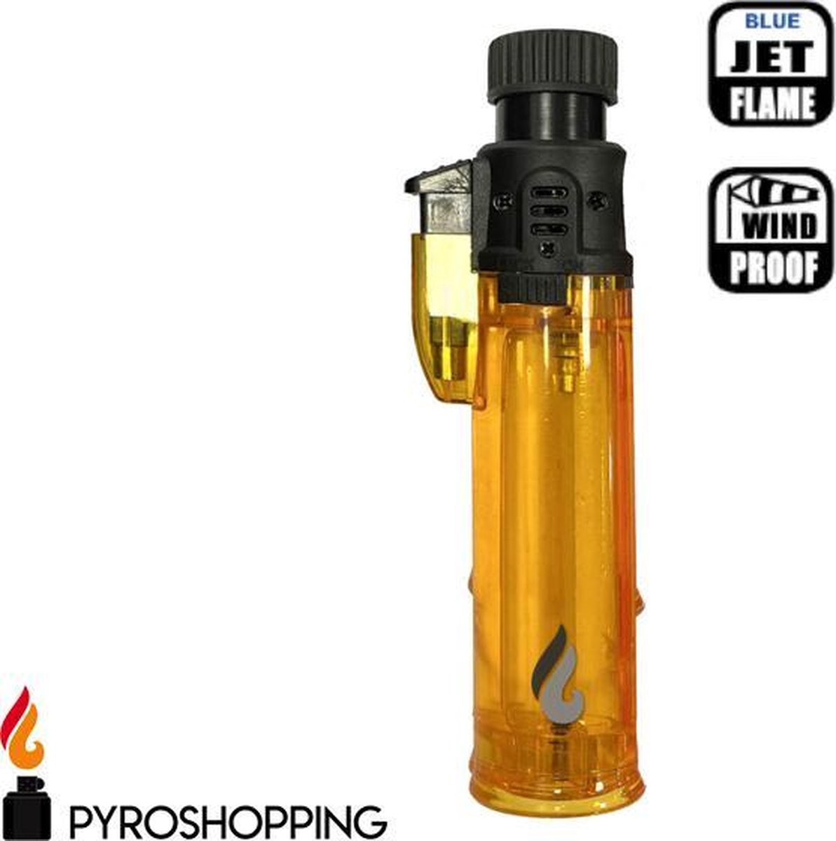 Pyroshopping PYROBURN EXTRA LARGE aansteker voor o.a. vuurwerk – jetflame  torch | bol.com