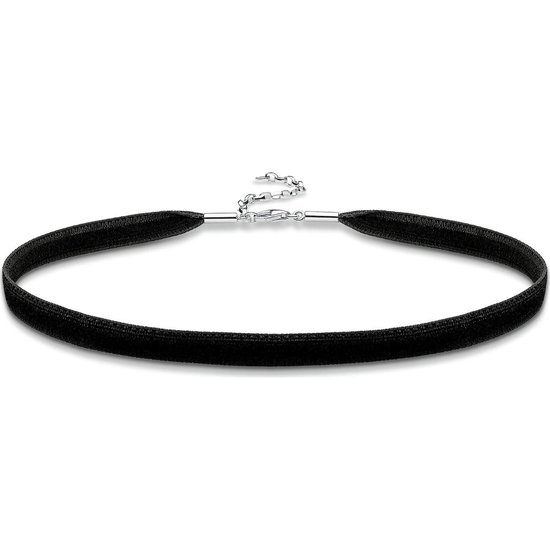 Handcess Punk gelaagde halsketting goud/zilver bar-choker zwart fluwelen halskettingen ketting voor vrouwen en meisjes, One Size, Metaal