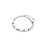 Favs Dames Armband 925 sterling zilver Zilver 7 Zirconia One Size 87307433