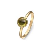 CHRIST Gold Dames Dames Ring 9 karaat geelgoud Periodoot 50 Groen 32004026