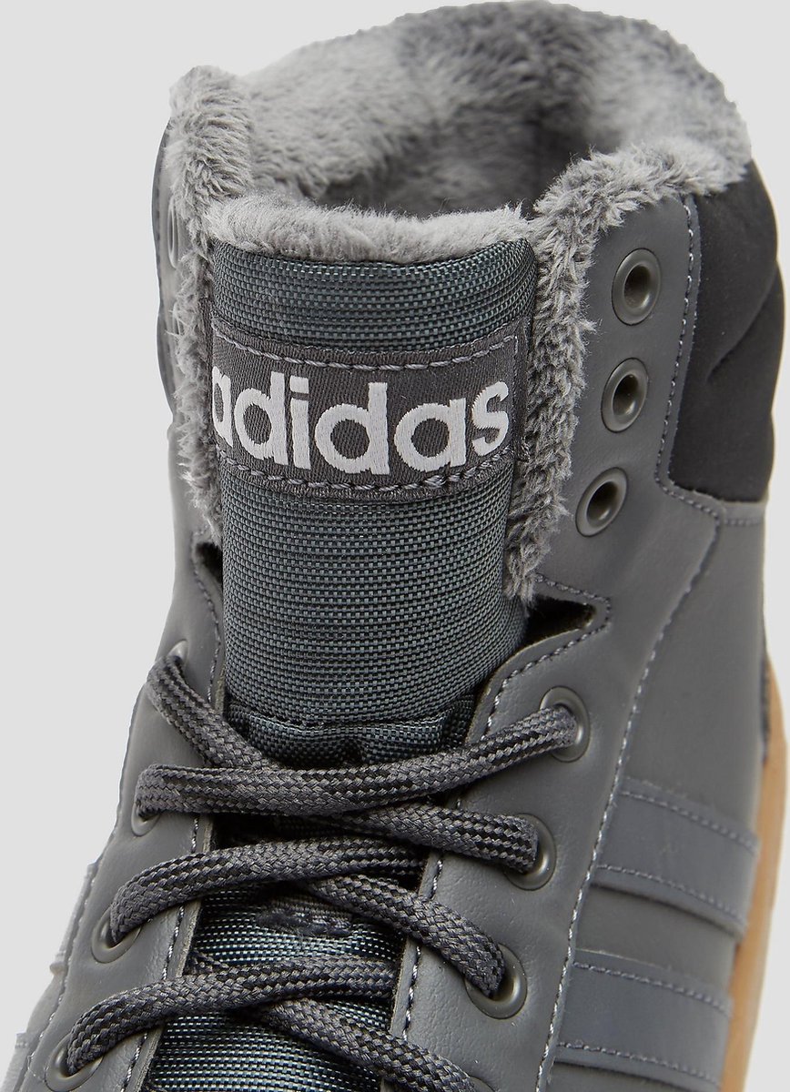 Adidas Hoops 2.0 Mid Sneakers Grijs Heren - Maat 43 | bol