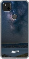 Google Pixel 4a Hoesje Transparant TPU Case - Landscape Milky Way #ffffff