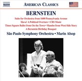 São Paulo Symphony Orchestra, Marin Alsop - 1600 Pennsylvania Avenue Suite . Slava! . Cbs Musi (CD)