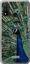 Huawei P Smart (2020) Hoesje Transparant TPU Case - Peacock #ffffff