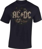 AC/DC Heren Tshirt -XL- Rock Or Bust Zwart