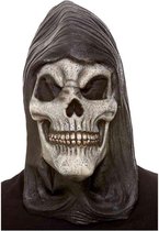 Smiffys Masker Hooded Skeleton Zwart/Grijs
