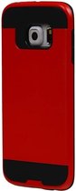 Tough Armor TPU Hoesje voor Galaxy S6 Edge G925F Rood
