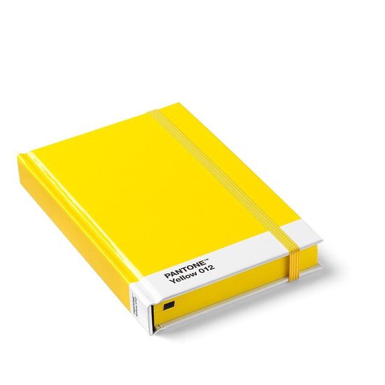 Copenhagen Design Pantone - Notitieboek Klein - 17x12cm - Geel 012
