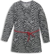 DJ Dutchjeans Jurk Grey Melee~Black Maat 116