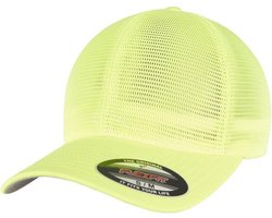 Urban Classics - 360 OMNIMESH Flexfit pet - L/XL - Geel