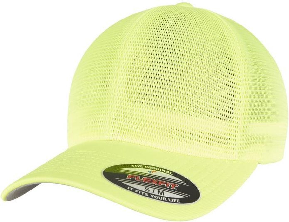 Urban Classics Flexfit pet -S/M- 360 OMNIMESH Geel