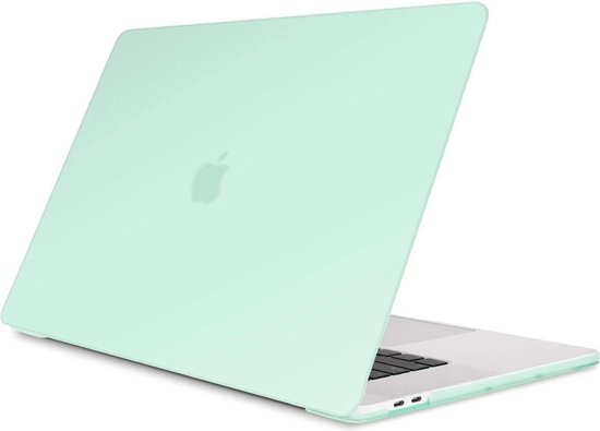Cumulatief serveerster Optimisme Macbook Pro 13 inch (2020) cover - Laptop Case - Plastic Hard Cover - Groen  | bol.com